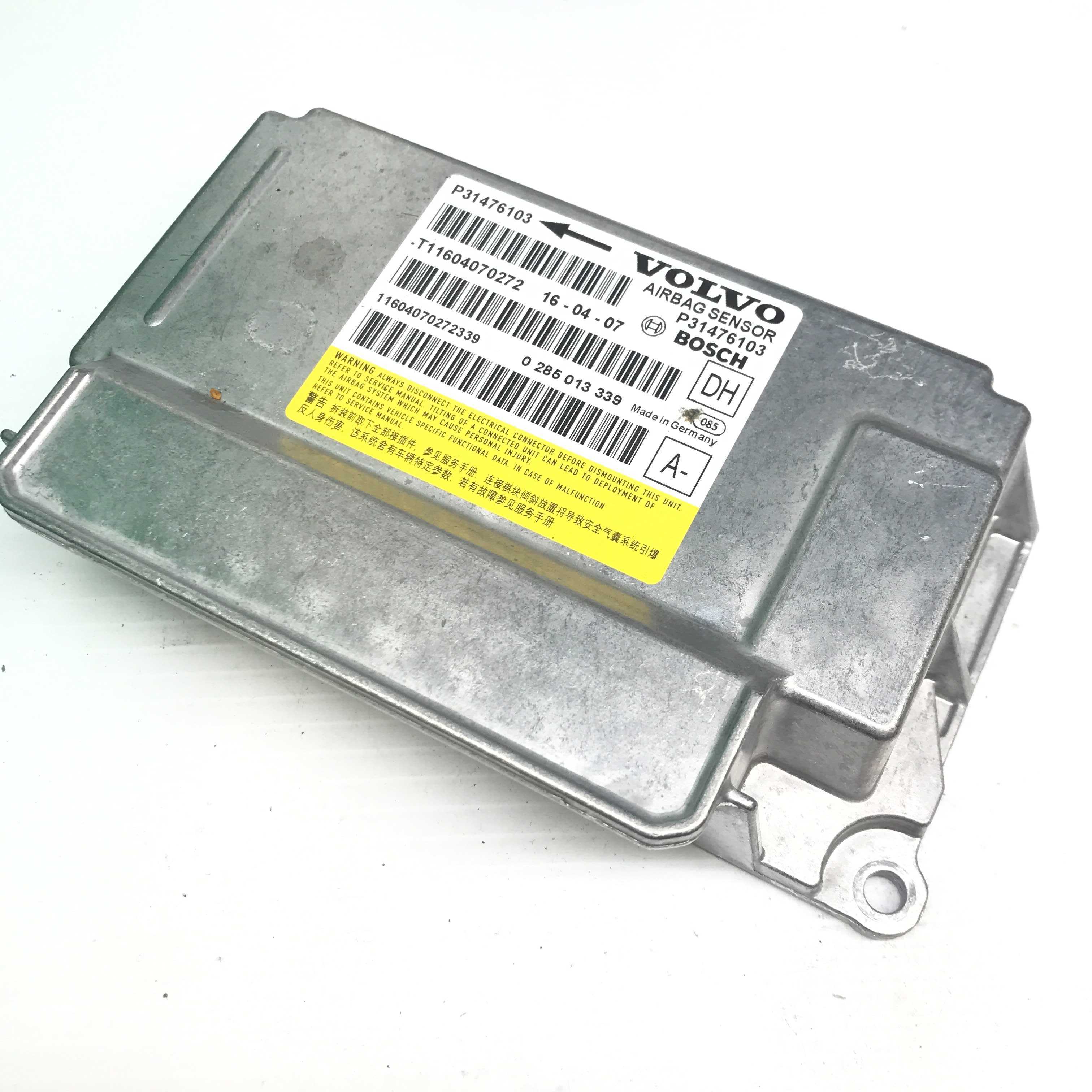 Volvo Xc Srs Airbag Computer Diagnostic Control Module Part