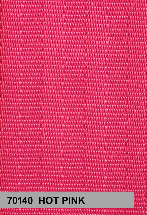 Hot Pink - Custom Color Seat Belt Webbing Replacement - Color Code 70140